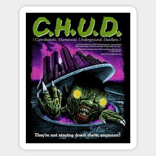 Chud, Horror Classic, 80 movies Magnet